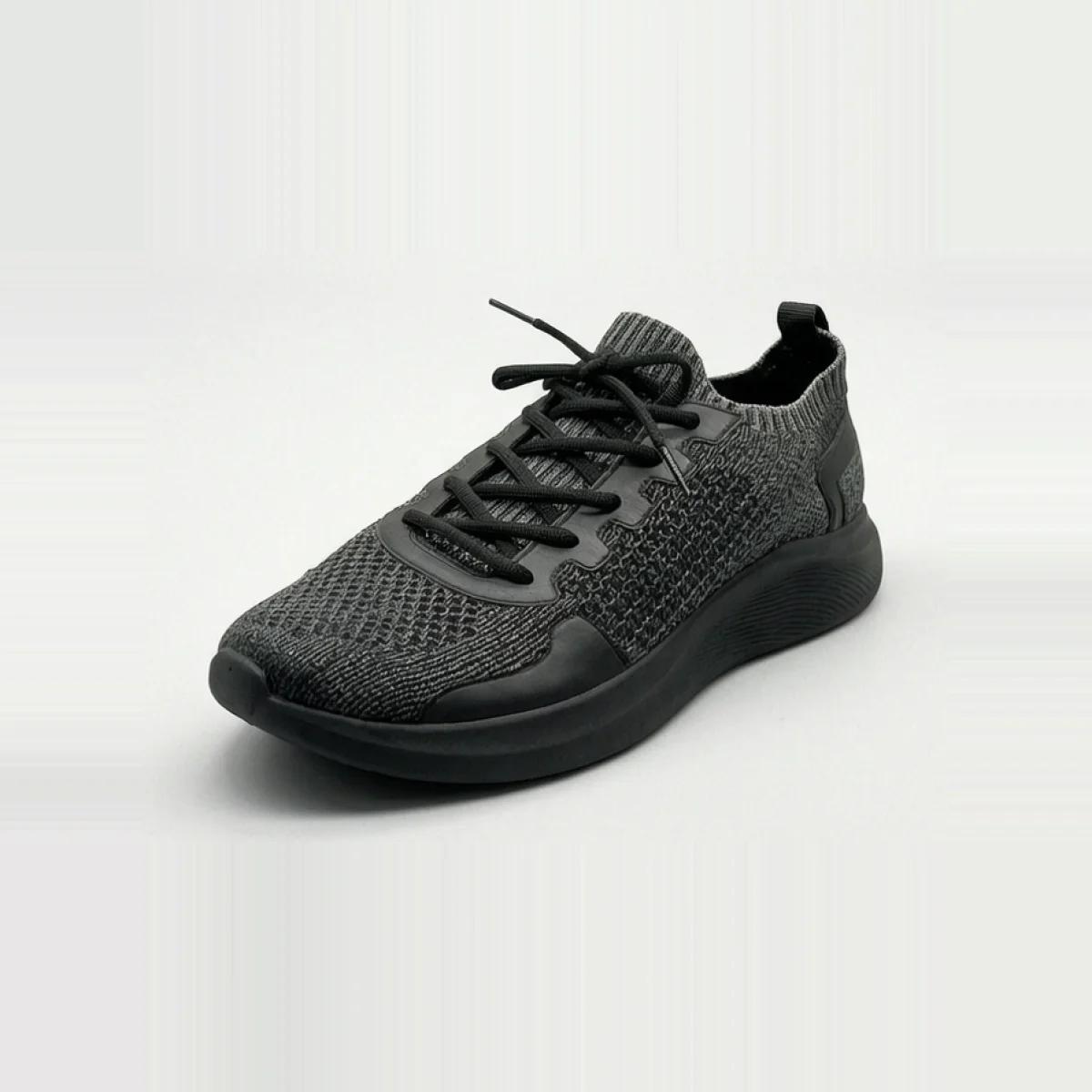 Dark Gray Knit Sneaker
