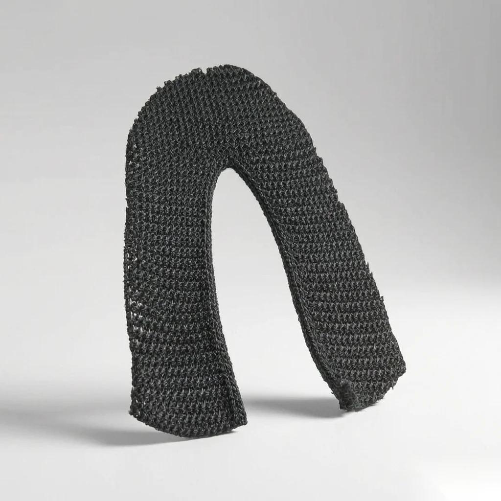 Black Knit Upper