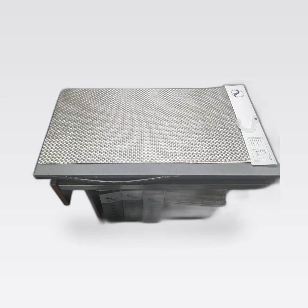 Light Gray Honeycomb Mesh