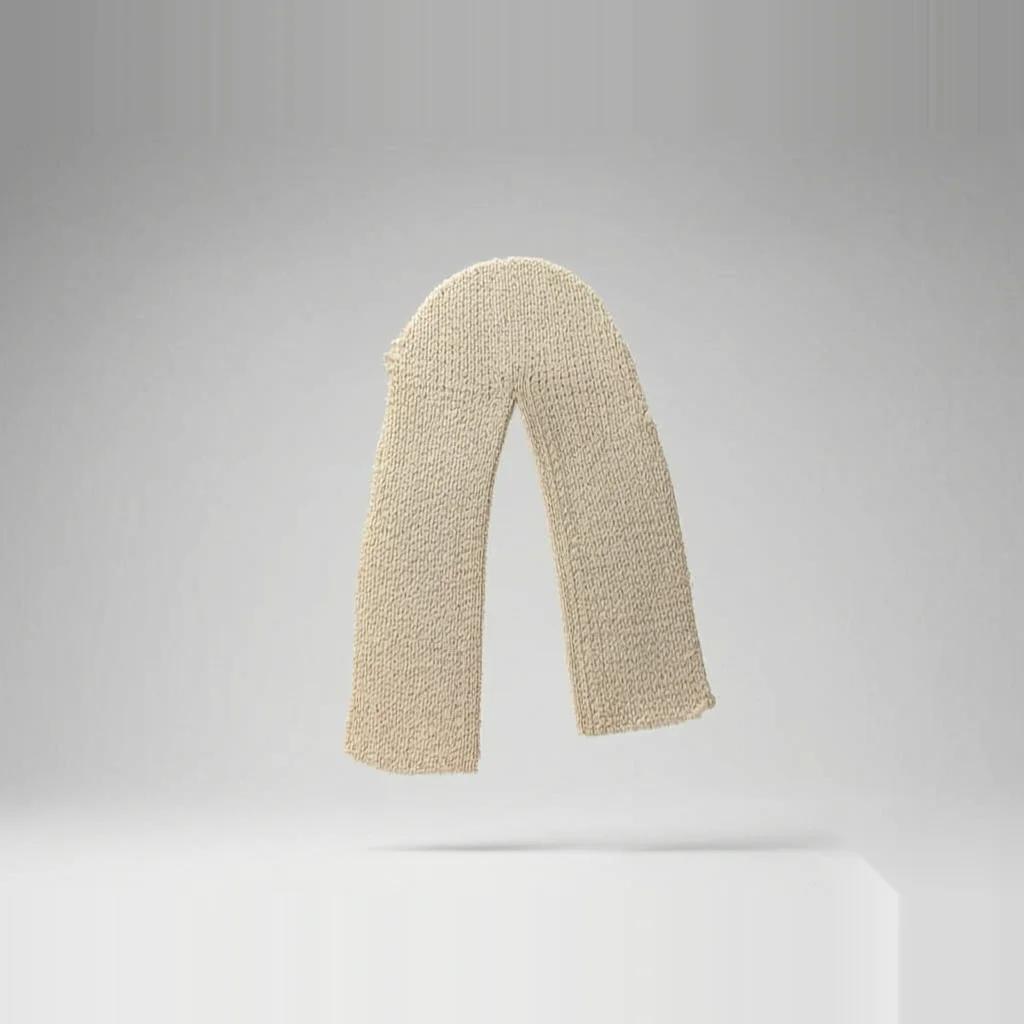 Beige Knit Upper