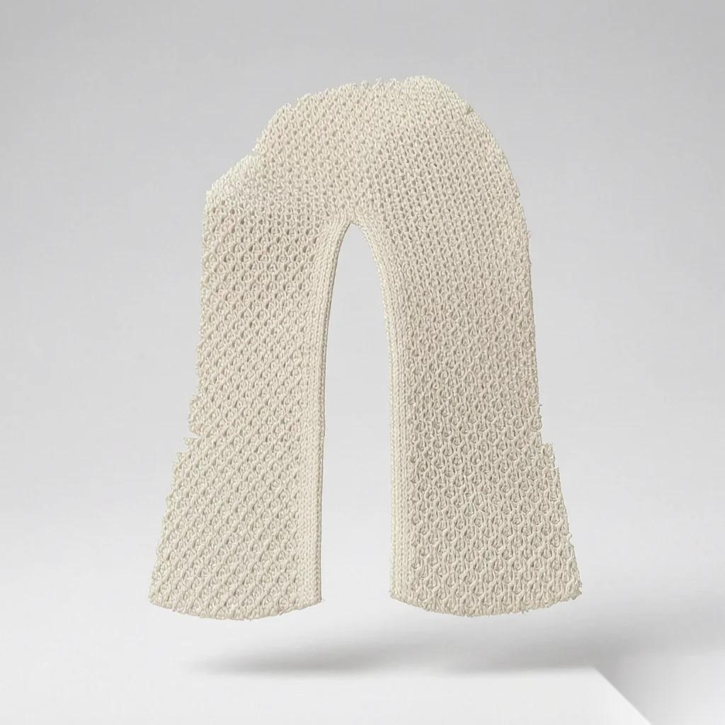 White Knit Upper