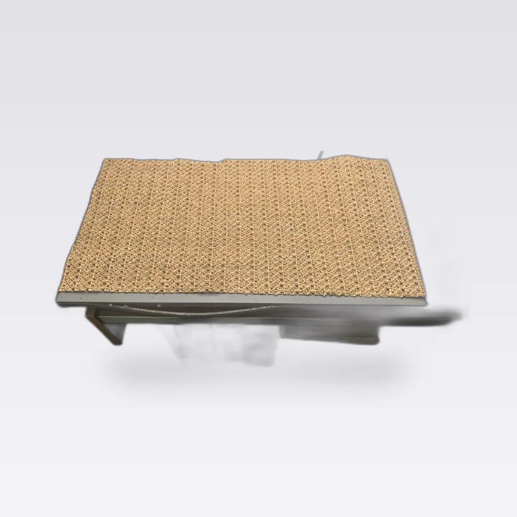 Khaki Diamond Knit Fabric