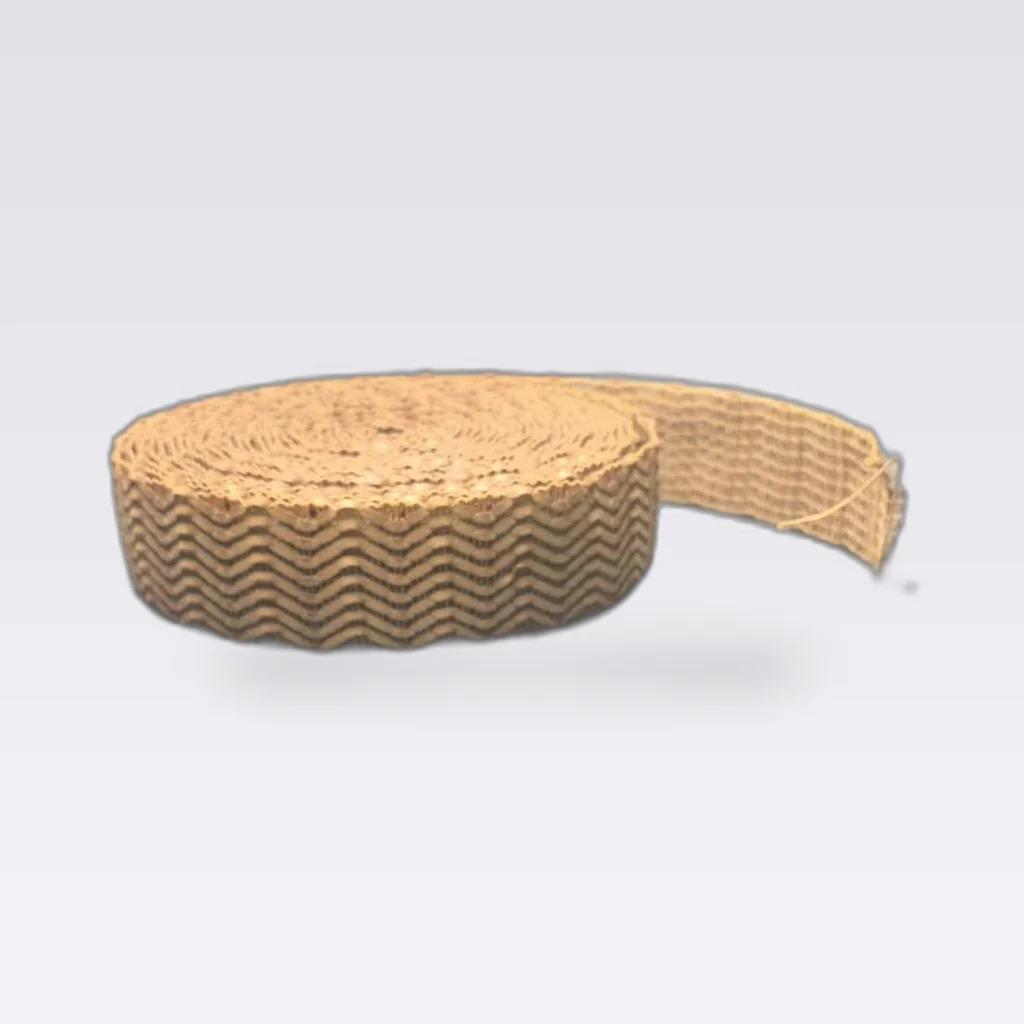 Beige Multi Stripe Woven Tape