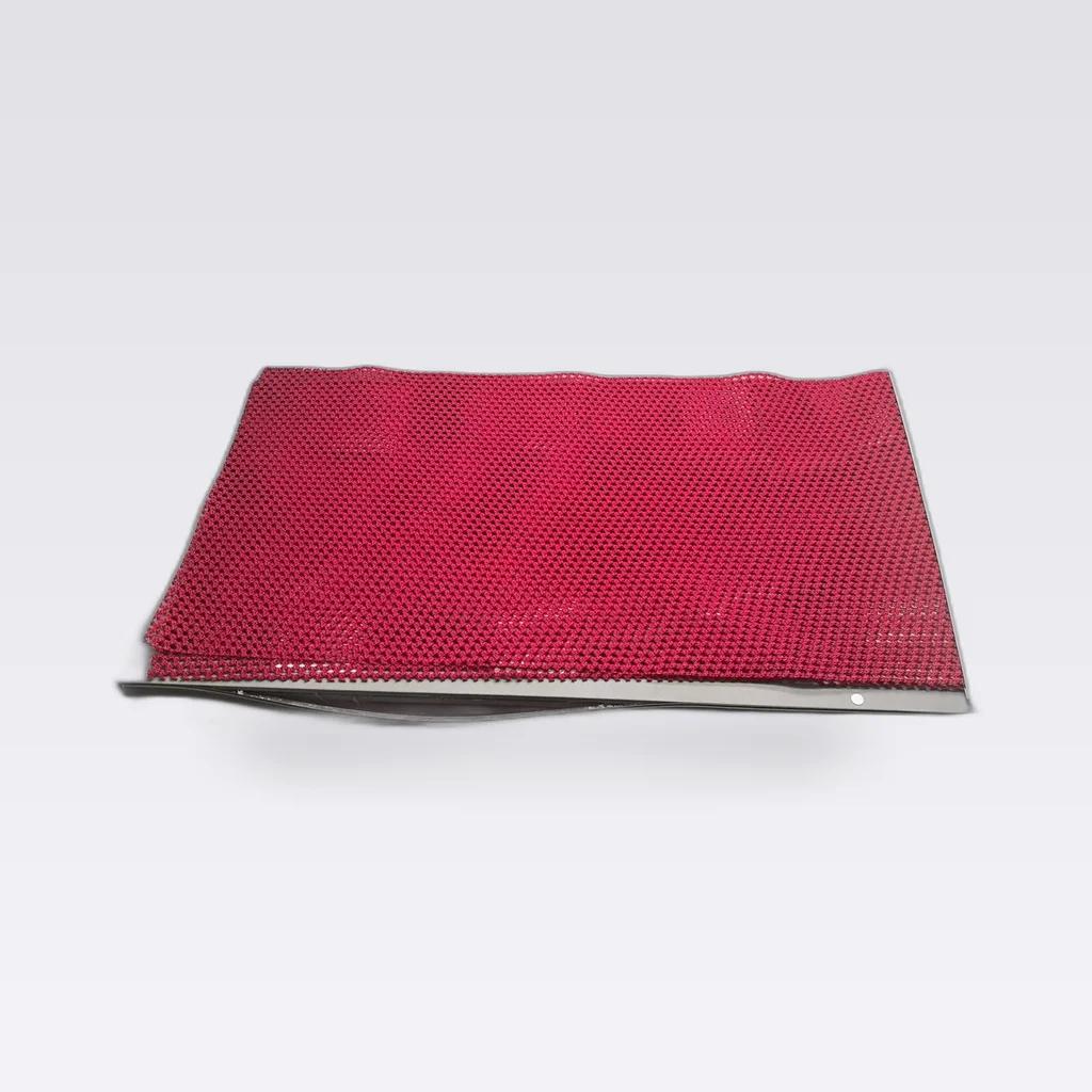Red Diamond Knit Fabric