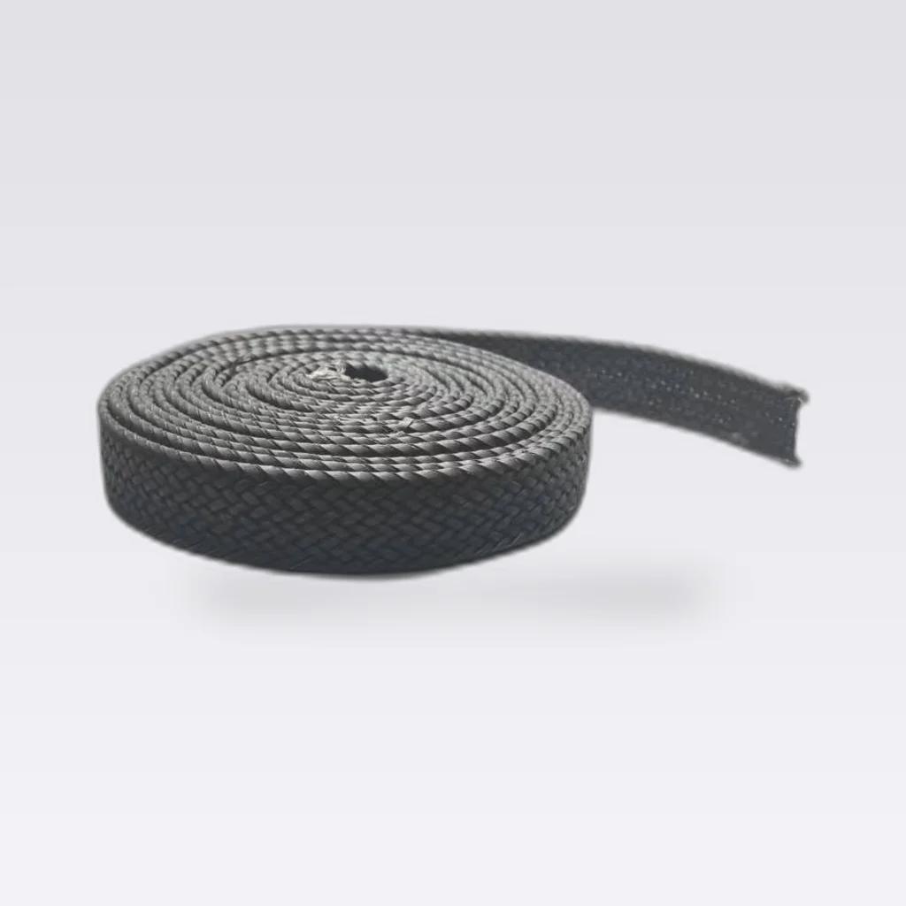Black Dense Weave Woven Tape